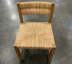 Open Box: Malibu Woven Dining Chair - Honey