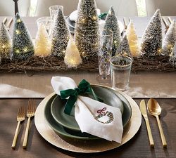 Shimmering Gold Charger Plates - Set of 4