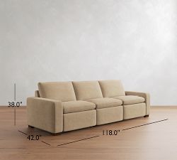 Westlake Leather Power Reclining Sofa (84"&ndash;118")