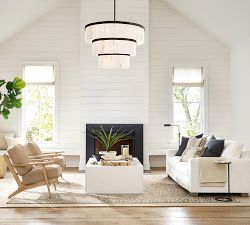 Windham Alabaster 3 Tier Chandelier (35")