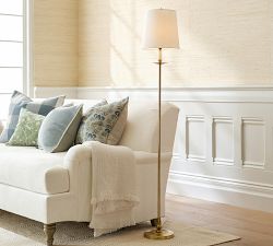 Hayden Metal Floor Lamp (52")