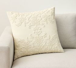 Isabella Embroidered Pillow Cover