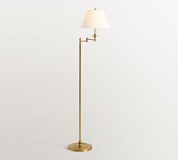 Hayden Metal Articulating Task Floor Lamp (53")