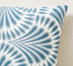 Soleil Embroidered Pillow Cover