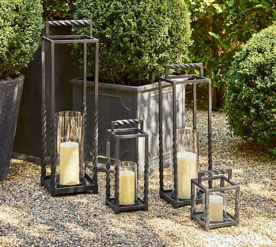 ライト・ランタン Pottery Barn Harvest Seed Bead Lantern Valley Lantern Collection | Pottery Barn