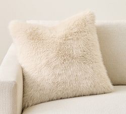 Sparkle Faux Fur Pillow Cover