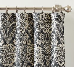 Open Box: Bernyce Blackout Curtain, 50" W x 84" L - Indigo