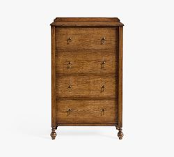 Open Box: Summerville 4-Drawer Tall Dresser (32") - Tuscan Brown
