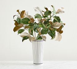 Brandon Maxwell Silver Magnolia Branch