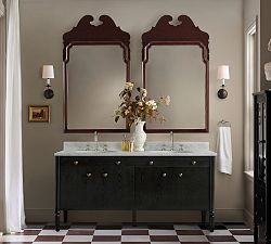 Chris Loves Julia 60" Double Sink Vanity