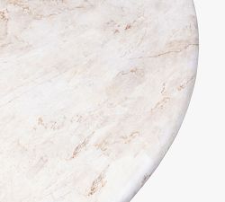 Caulder Natural Veined Concrete Outdoor Coffee Table (48")