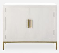 Open Box: Calliope Storage Cabinet (40.5") - White