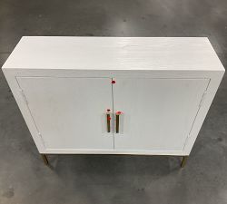 Open Box: Calliope Storage Cabinet (40.5") - White