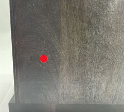 Open Box: Cayman Single Drawer Shelf (12") - Warm Black
