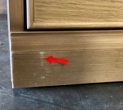 Open Box: Hartford Modular Home Office Left File Cabinet (36") - Warm Sand