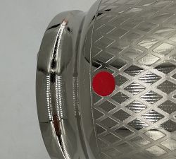 Open Box: Monique Lhuillier Trelliage Champagne Bucket - Nickel