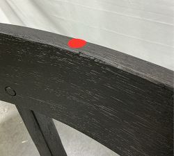 Open Box: Benchwright Dining Chair - Blackened Oak