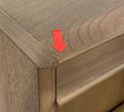 Open Box: Hartford Storage Shelf Hutch (34"W) - Warm Sand