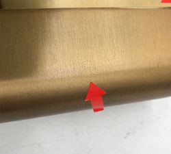 Open Box: Sherman Petite Metal Task Floor Lamp (45") - Vintage Brass