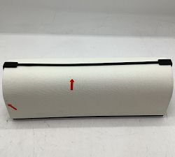 Open Box: Sofia Linen Shade Single Sconce, Medium (16") - Aged Iron, White