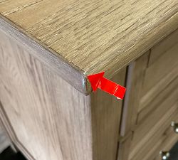 Open Box: Hudson 4-Drawer Nightstand (26") - Seadrift