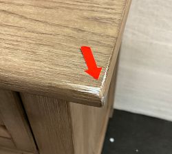 Open Box: Hudson 4-Drawer Nightstand (26") - Seadrift