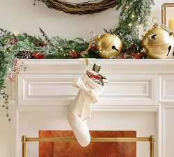 Classic Velvet Bow Stockings