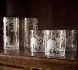 Fantastical Forest Cocktail Glasses - Set of 4