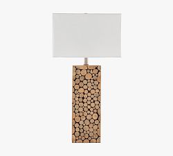 Ebury Wood Table Lamp (27")