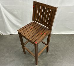 Open Box: Abbott Outdoor Bar Stool (30") - Brown