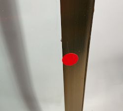 Open Box: Everson Fireplace Glass Screen (40"W x 28.25"H) - Brass