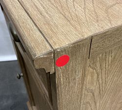 Open Box: Modular Bar Cabinet Base with Wood Doors (18"W) - Seadrift, Antique Bronze