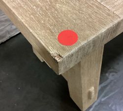 Open Box: Toscana Dining Bench (88.5"L x 14"W) - Seadrift