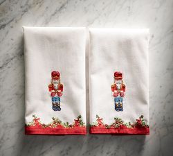 Nostalgic Nutcracker Hand Towels - Set of 2
