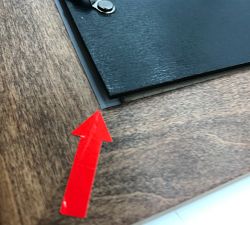 Open Box: Blaire Beveled Frame (5" x 7") - Walnut