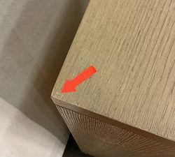 Open Box: Aubrey Modular Media Cabinet Door Base, Right (18"W x 36"H) - Seadrift