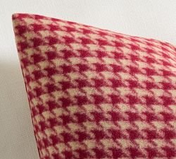 Brushed Houndstooth Pillow Cover