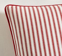 Mori Ticking Striped Pillow Cover