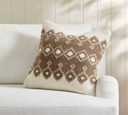 Classic Fair Isle Knit Pillow Cover