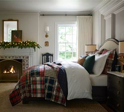 Classic Patchwork Plaid Quilt