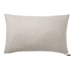 Open Box: Belgian Linen Lumbar Throw Pillow Cover (26"W x 16"D) - Pewter