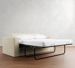 Carmel Wide Arm Slipcovered Sleeper Sofa (79"-86")