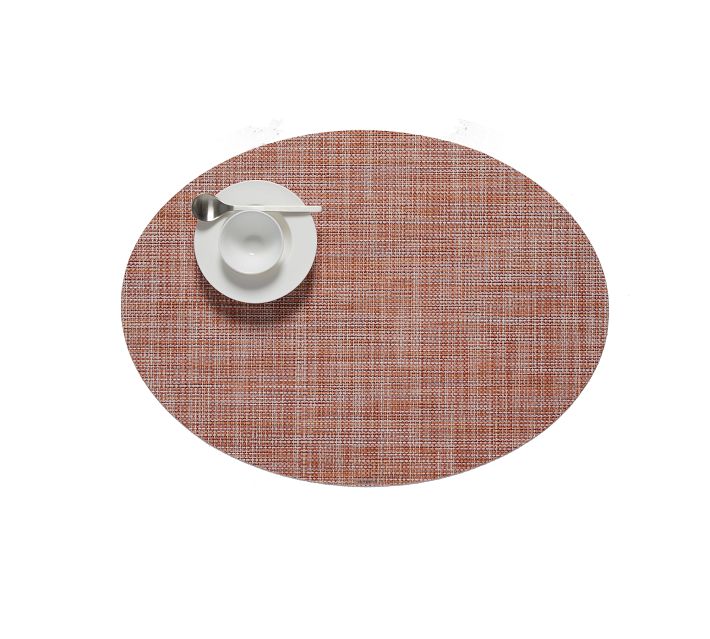 Chilewich Basketweave Oval Placemats | Pottery Barn