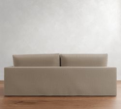 Westwood Square Arm Deep Seat Slipcovered Sofa (65"&ndash;125")