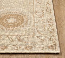 Alanya Suzani Hand-Knotted Wool Rug