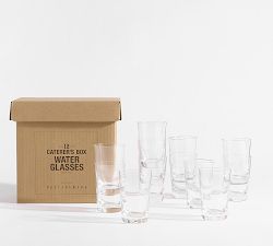 Caterer's Box Water Glasses - Set of 12