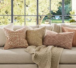 Ventura Ikat Lumbar Pillow Cover