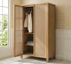 Marina Cane Armoire (42")