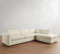 Carmel Wide Arm Return Bumper Sectional (113"&ndash;125")