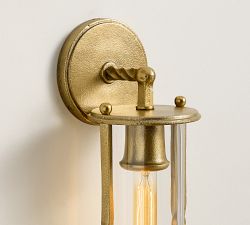 Valley Lantern Metal Outdoor Sconce (20")